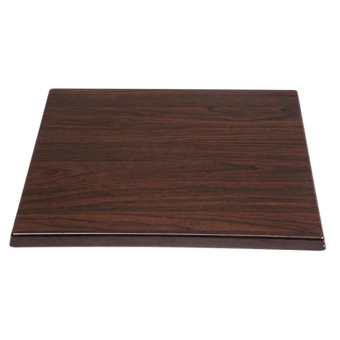 Bolero Square Table Top Dark Brown 600 mm  table top
