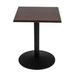 Bolero Square Table Top Dark Brown 600 mm  Table Top