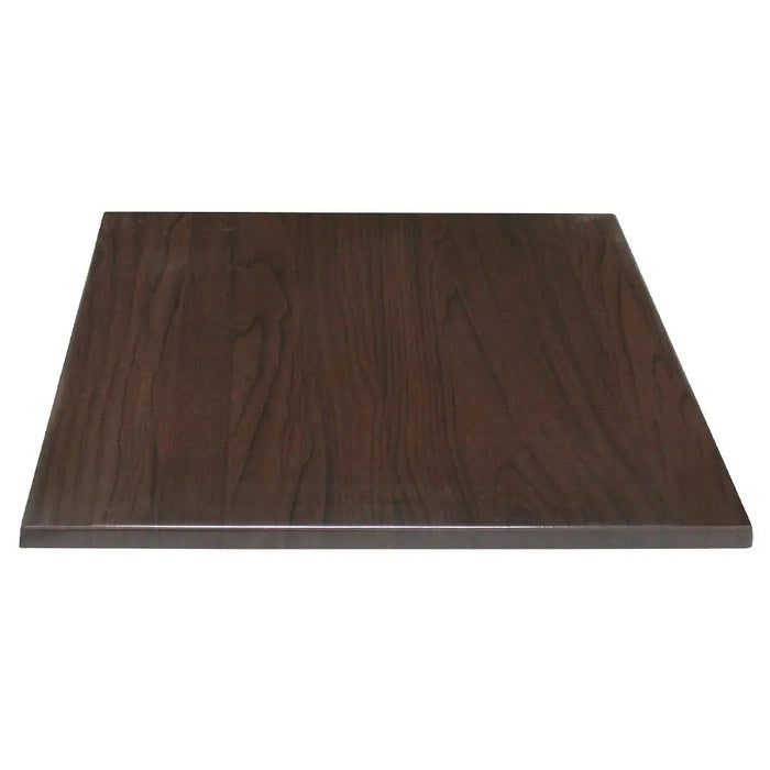 Bolero Square Table Top Dark Brown 700 mm  Table Top