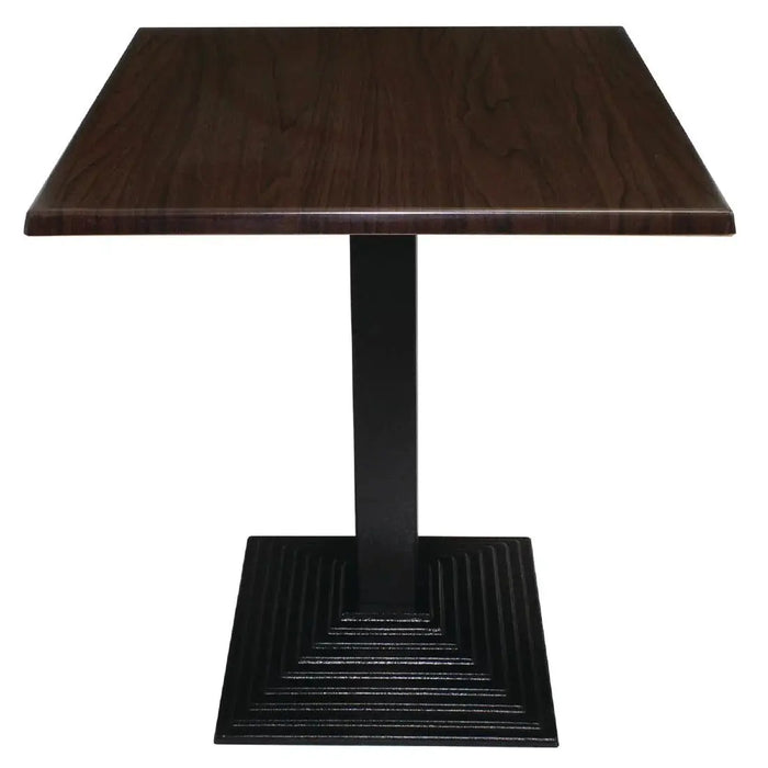 Bolero Square Table Top Dark Brown 700 mm  Table Top