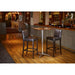 Bolero Square Table Top Dark Brown 700 mm  Table Top