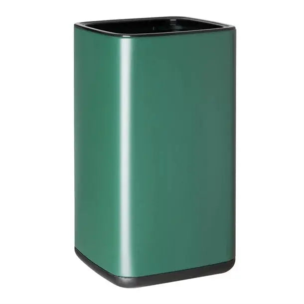 Bolero Square Waste Bin Titanium 7Ltr  Rubbish Bins