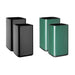 Bolero Square Waste Bin Titanium 7Ltr  Rubbish Bins