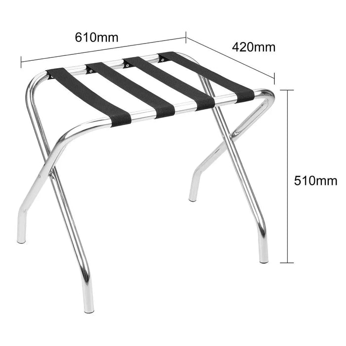 Bolero Stainless Steel Luggage Rack  Hotel Supplies and Furniture