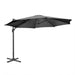 Bolero Venice Heavy Duty Umbrella Black 3.5m - DZ872 - Simply Hospitality NZ