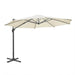 Bolero Venice Heavy Duty Umbrella – Cream 3500cm  Outdoor Umbrellas