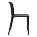 Bolero Verona Café Chairs Black  Cafe Chairs