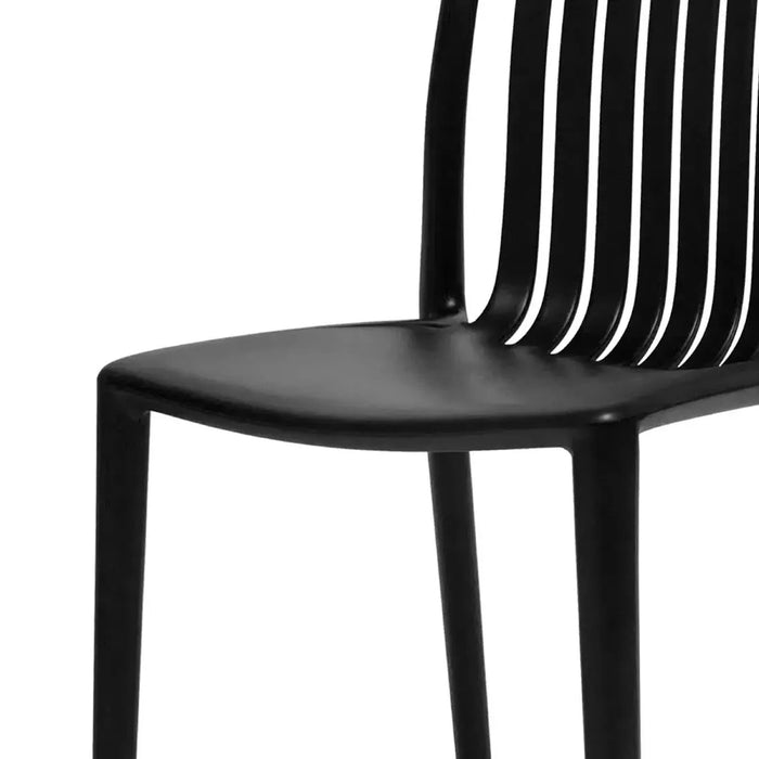 Bolero Verona Café Chairs Black  Cafe Chairs