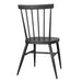 Bolero Windsor Aluminium Black Chairs 4 Pack  Cafe Chairs