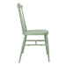 Bolero Windsor Aluminium Green Chairs 4 Pack  Cafe Chairs