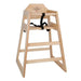 Bolero Wooden Highchair – Natural Finish  Highchairs and Baby Changing