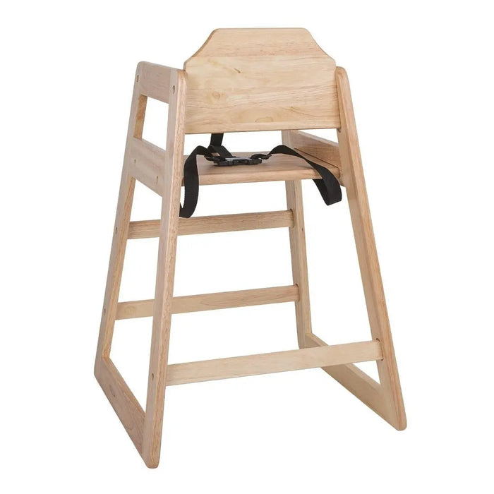Bolero Wooden Highchair – Natural Finish  Highchairs and Baby Changing