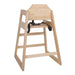 Bolero Wooden Highchair – Natural Finish  Highchairs and Baby Changing