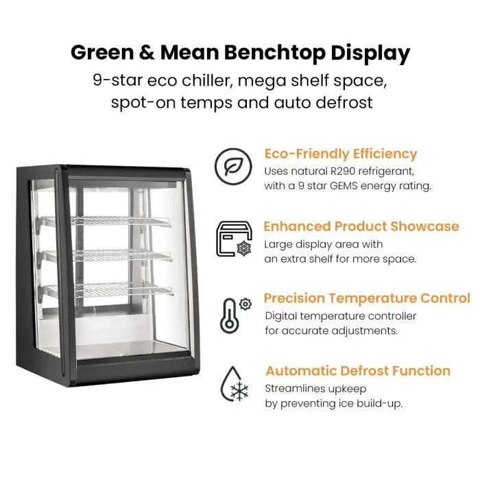 Bonvue Chilled Angled Counter-Top Food Display CTA-146