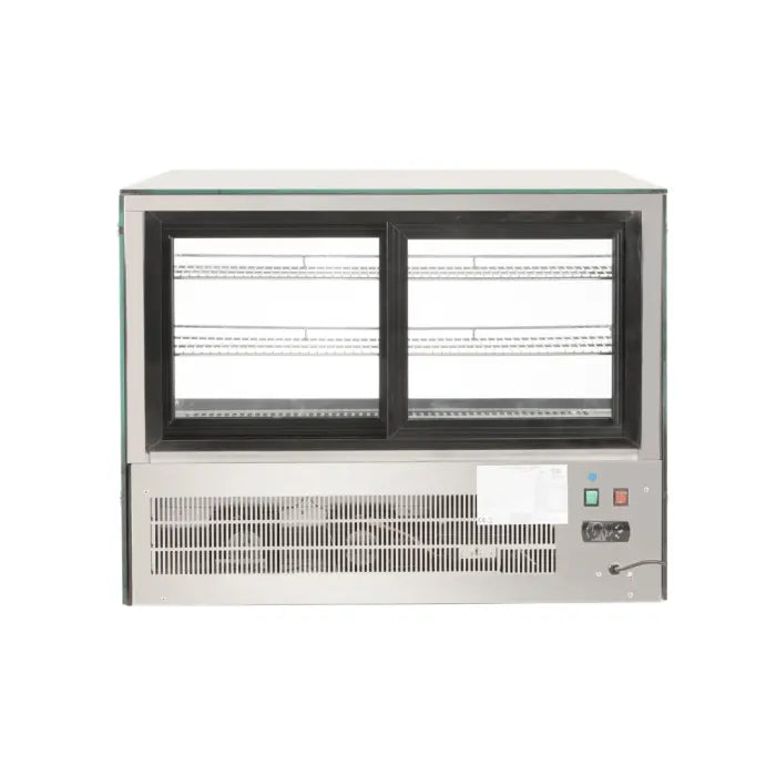 Bonvue Counter Top Square Glass Cold Food Display – GN-900RT