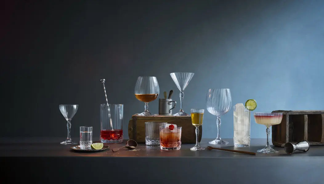 Bormioli Rocco America 20's DOF 380ml - Set 4  Tumblers