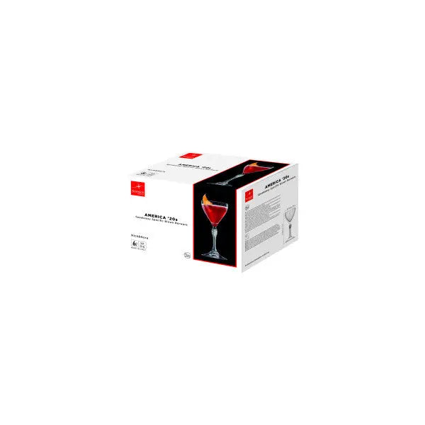 Bormioli Rocco America 20's Nick & Nora 140ml - Set 4  Cocktail Glasses