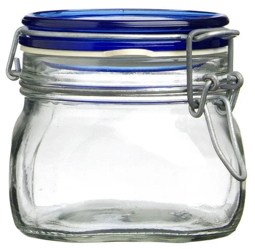 Bormioli Rocco Fido Jar Blue 500ml  Jars