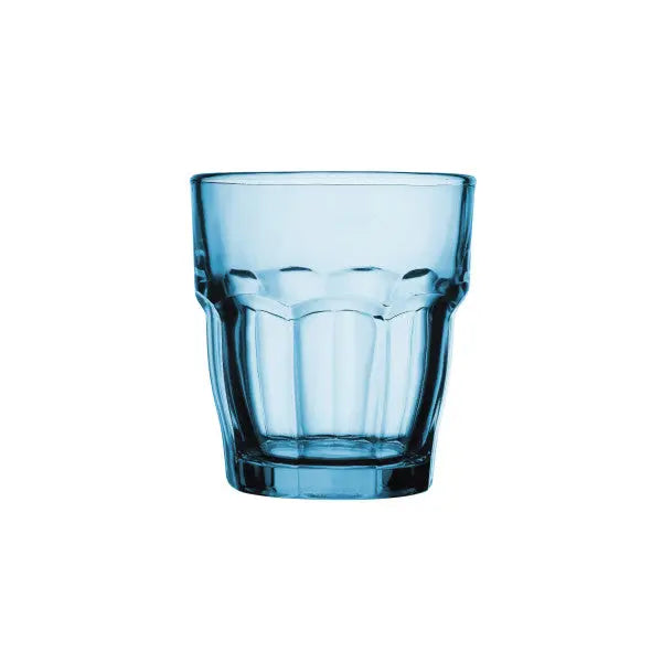 Bormioli Rocco Rock Bar DOF Tumbler Glass Blue 270ml