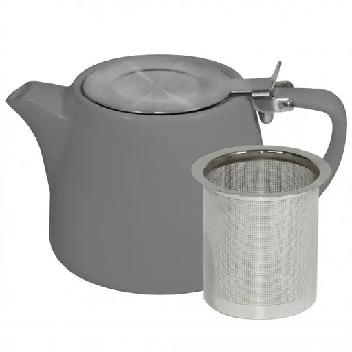 Brew French Grey Stackable Teapot 500ml  Teapots