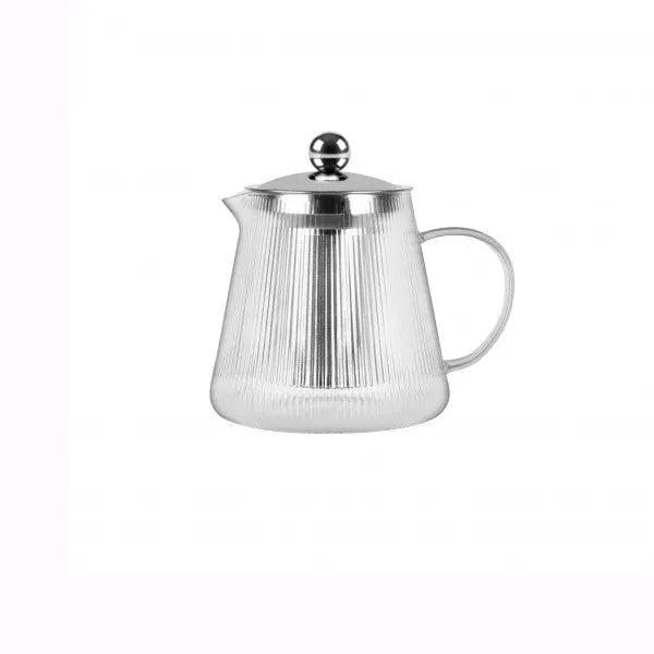 Brew Infusion Teapot With Vertical Stripes 600ml  Teapots