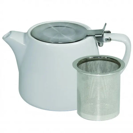 Brew White Stackable Teapot 500ml  Teapots