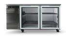 SKOPE BackBar CounterLine 2 Door Fridge - Stainless, LH - CL.2.GSW product image