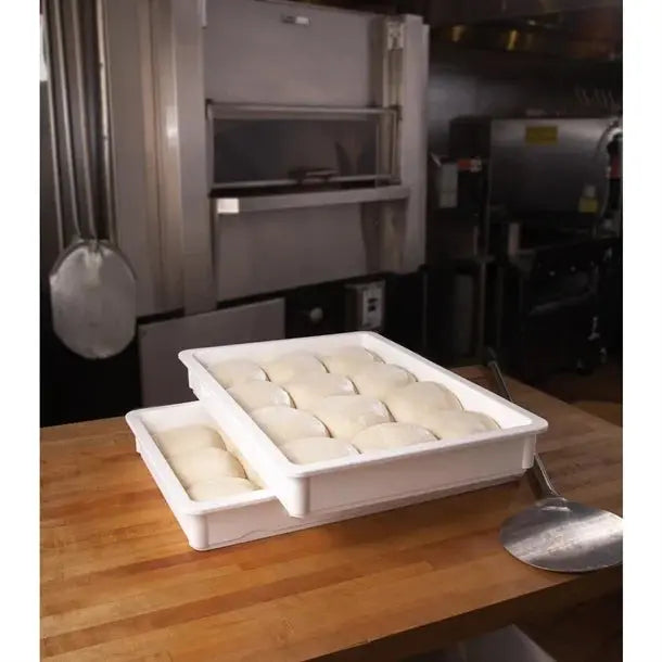 Cambro Pizza Dough Box - White - 460x660x76mm  Dough Boxes