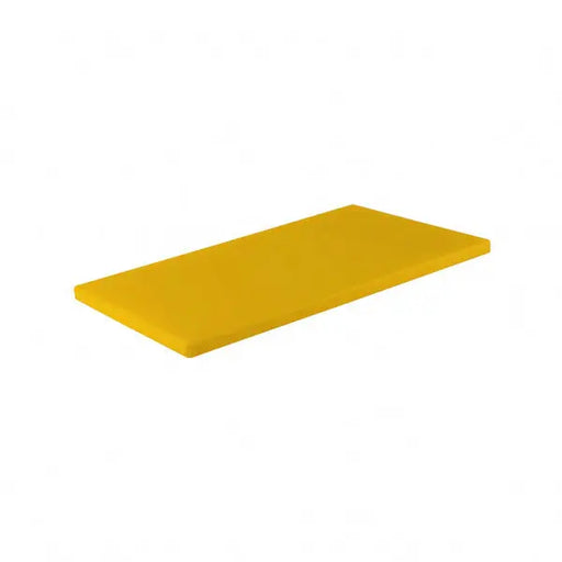 Chef Inox Utility Cutting Board Polypropylene 380X510X12 Yellow  Chopping Boards - Plastic