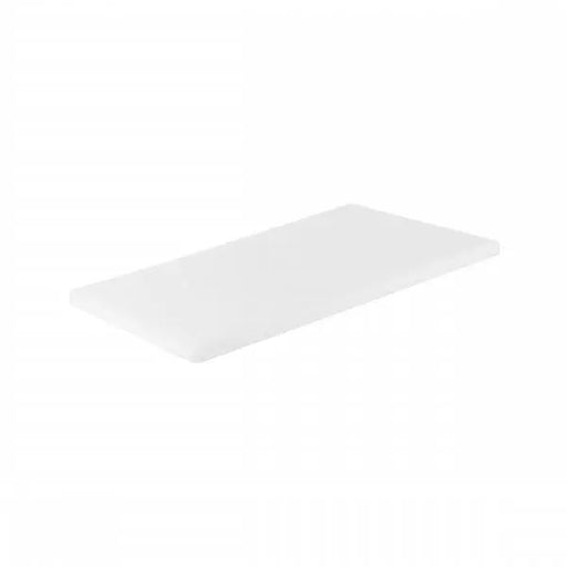 Chef Inox Utility Cutting Board Polypropylene 530X325X20 White  Chopping Boards - Plastic