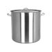 Chef Inox Utility Elite Stockpot 98L with Lid  Stock Pots