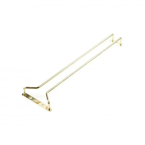 Chef Inox Utility Glass Steel Hanger 400mm Brass  Hangers