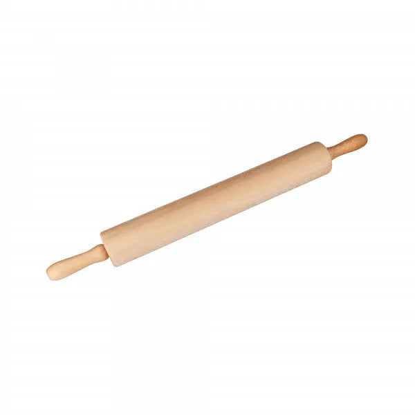 Chef Inox Wood Rolling Pin With Ball Bearings - 450x70mm - Simply ...