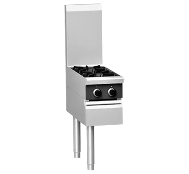 Cobra C3D-W 305mm Two Burner / Wok End Gas Cooktop  Asian Cooking Equipment