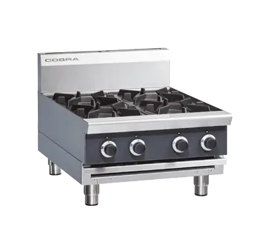 Cobra C6D-B 600mm Four Burner Gas Cooktop - Bench Model  Cooktops