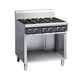 Cobra C9D - 900mm Six Burner Gas Cooktop on Open Cabinet  Cooktops