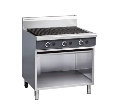 Cobra CB9 - 900mm Gas Char Grill Barbecue on Open Cabinet  Char Grills