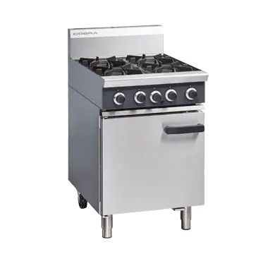 Cobra CR6D - 600mm Four Burner Gas Range Static Oven  Ovens & Ranges