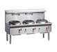Cobra CW3H - 1800mm Gas Waterless Wok - 3 Burners  Stock Pot Boilers