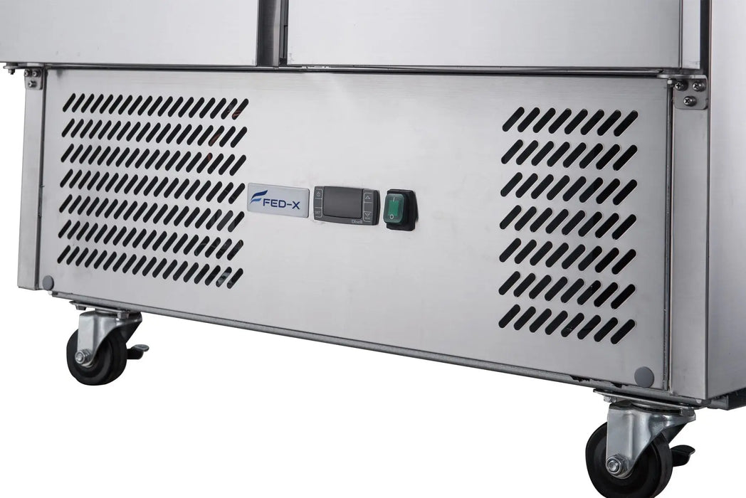 Compact Workbench Fridge - XGNS900B - Fed-x - view 4