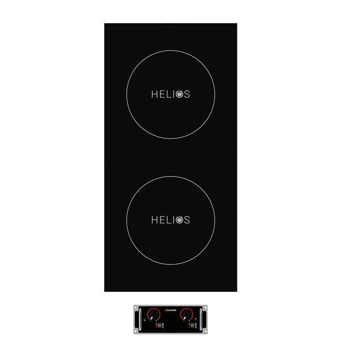 CookTek Helios Dual Drop-In Induction Cooktop - HRD.9500.FB25.4