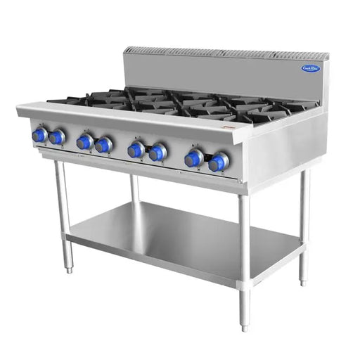 Cookrite Burner Cook Top 8 Burner 1200mm  Cooktops