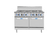 Cookrite Burners With Oven 8 Burner 1200mm  Ovens & Ranges