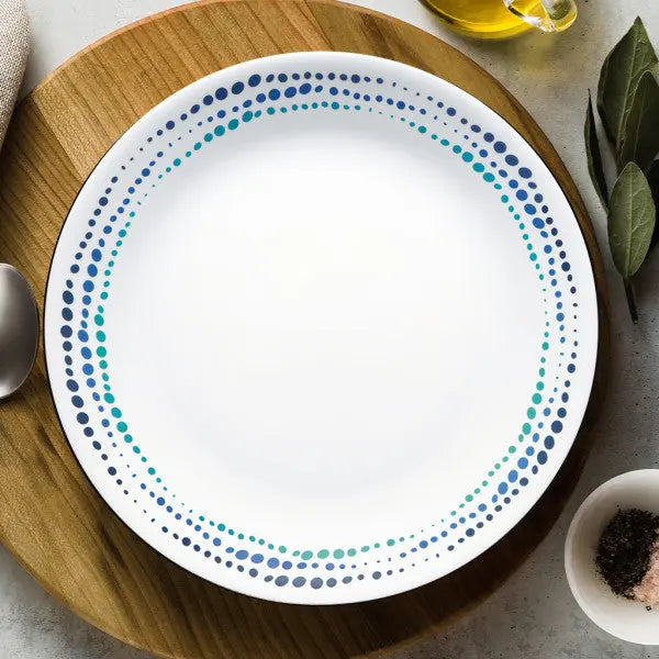 Corelle Ocean Blues Vitrelle Plate 26cm  Plates