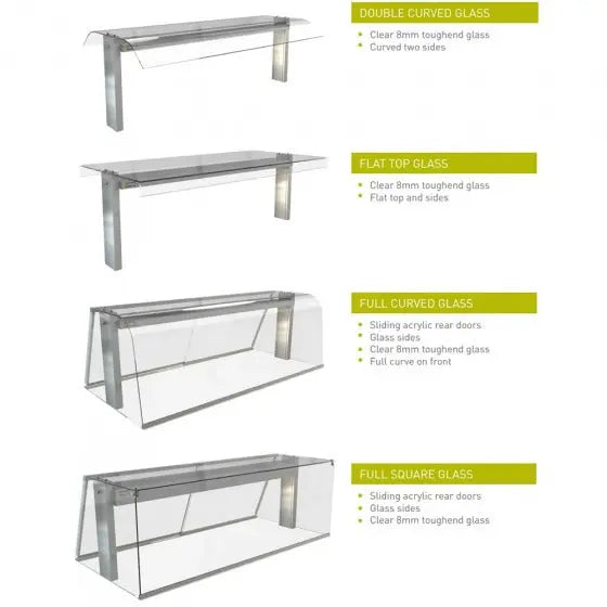 Cossiga LSRF6 Linear Series Refrigerated Drop-in  Countertop Refrigerated Display