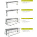 Cossiga LSRF6 Linear Series Refrigerated Drop-in  Countertop Refrigerated Display
