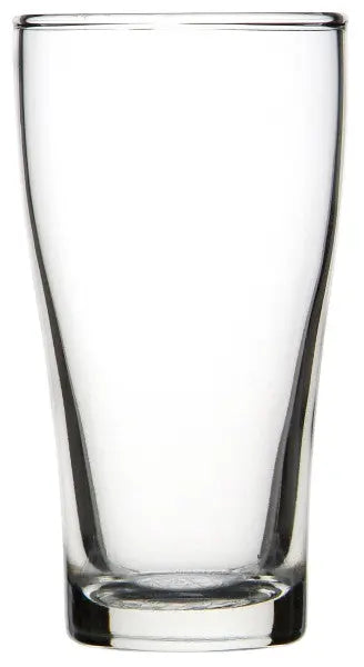 Crown Nucleated Conical 285ml  Beer Glasses
