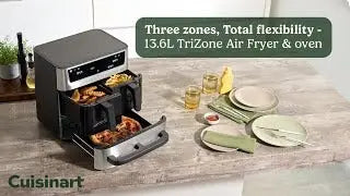 Cuisinart Tri-Zone PFAS Free Air Fryer 13.2L  (AFT13XSSU)