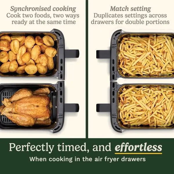 Cuisinart Tri-Zone PFAS Free Air Fryer 13.2L  (AFT13XSSU)