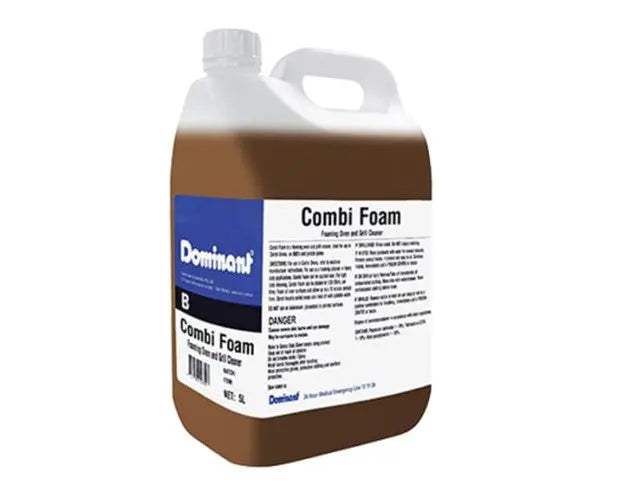 Dominant Combi Oven Foam - 2 x 5L Bottles  Oven Chemicals